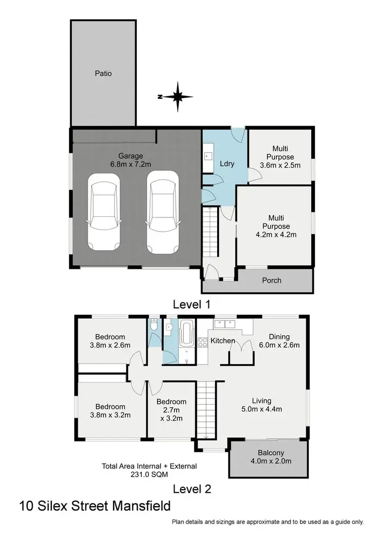 Floorplan of Homely house listing, 10 Silex Street, Mansfield QLD 4122