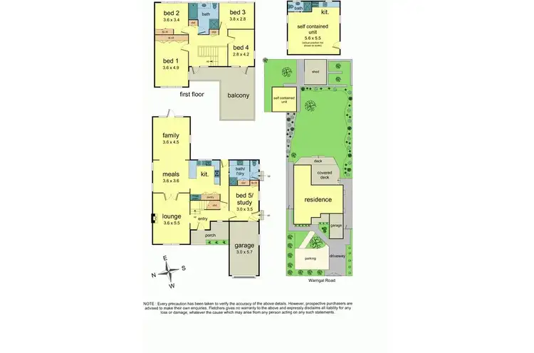 Floorplan of Homely house listing, 369 Warrigal Road, Burwood VIC 3125