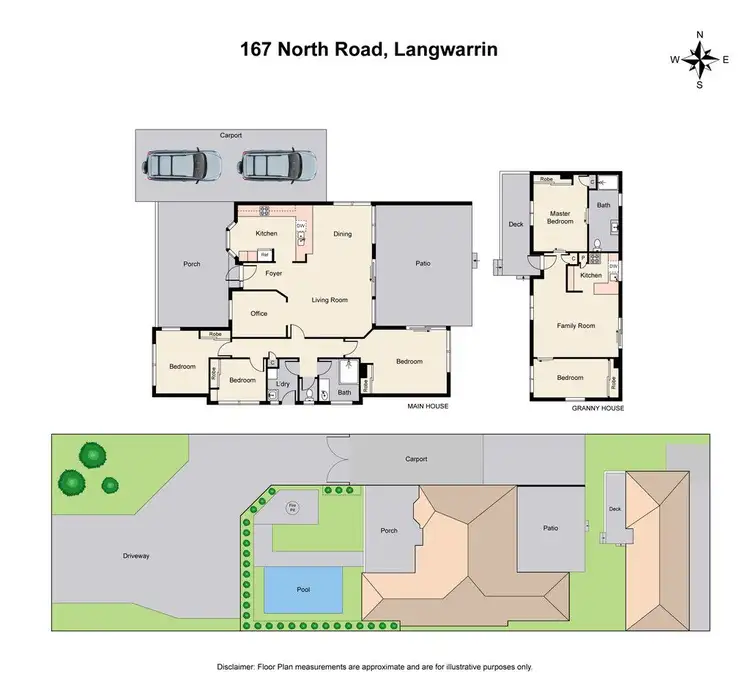 Floorplan of Homely house listing, 167 North Road, Langwarrin VIC 3910