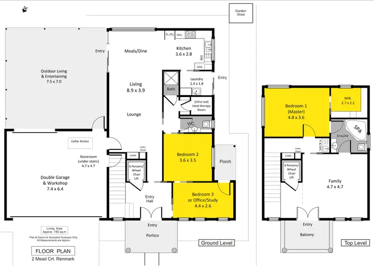 Floorplan of Homely house listing, 2 Mead Court, Renmark SA 5341