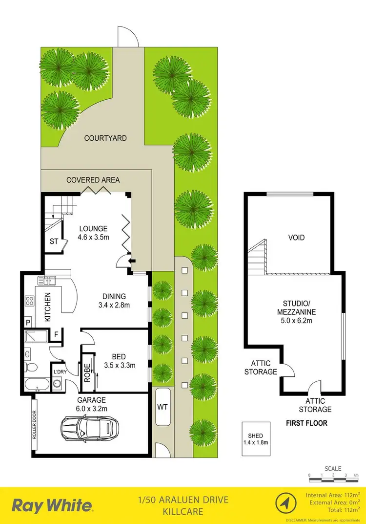 Floorplan of Homely apartment listing, 1/50 Araluen Drive, Killcare NSW 2257