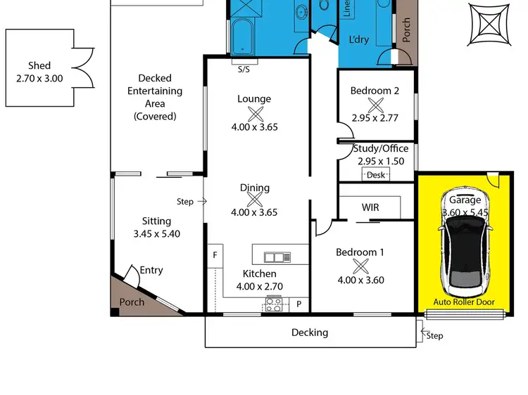 Floorplan of Homely house listing, 13 Carrickalinga Road, Normanville SA 5204
