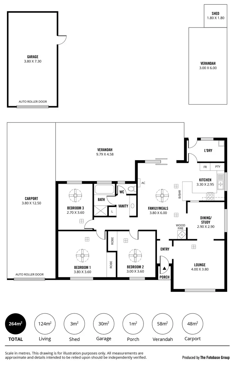 Floorplan of Homely house listing, 29 Commodore Parade, Andrews Farm SA 5114