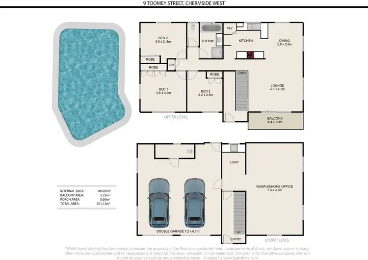 Floorplan of Homely house listing, 9 Toomey Street, Chermside West QLD 4032