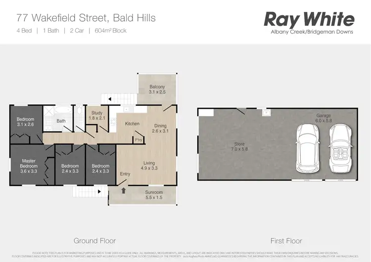 Floorplan of Homely house listing, 77 Wakefield Street, Bald Hills QLD 4036