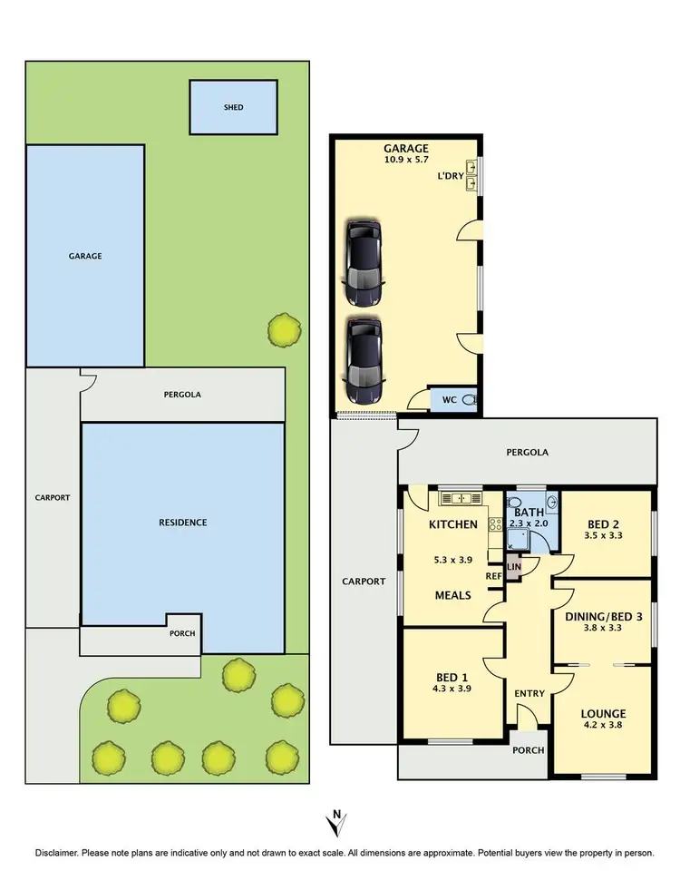 Floorplan of Homely house listing, 17 Bakers Road, Coburg North VIC 3058