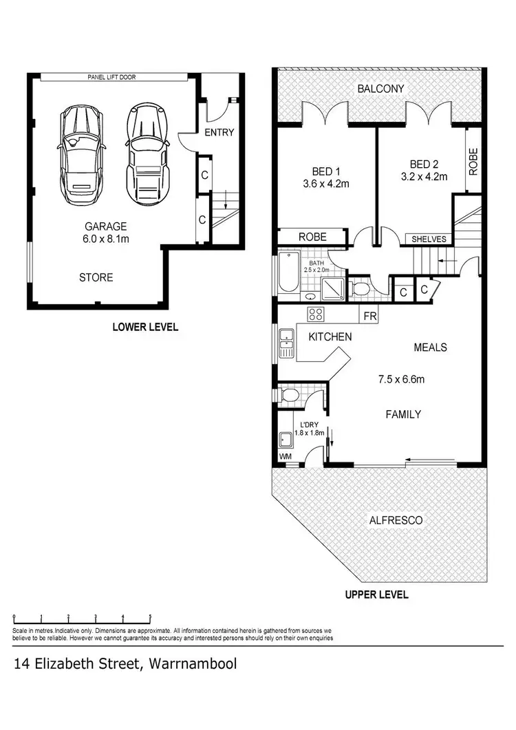 Floorplan of Homely house listing, 14 Elizabeth Street, Warrnambool VIC 3280