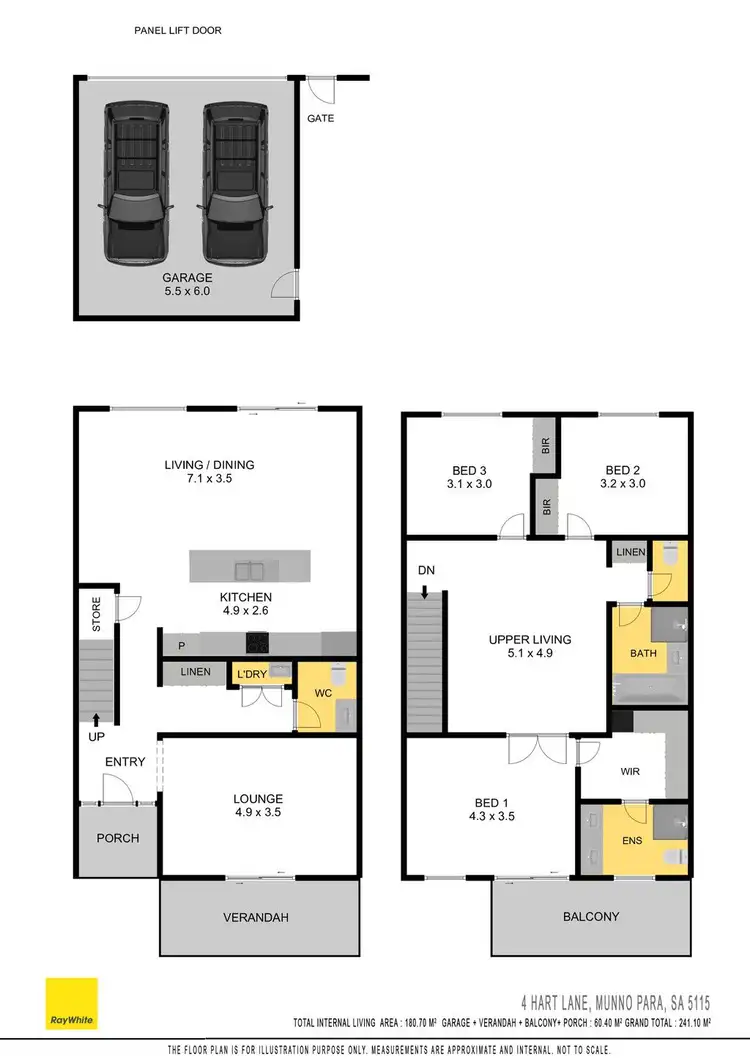 Floorplan of Homely house listing, 4 Hart Lane, Munno Para SA 5115