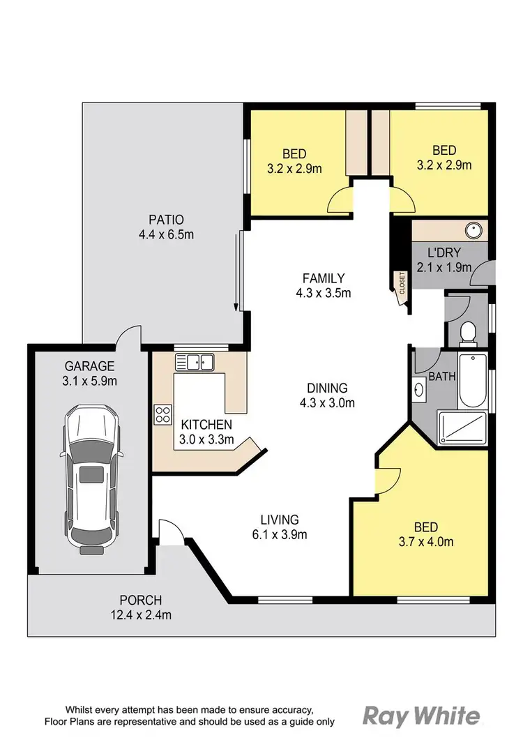 Floorplan of Homely house listing, 35 Kyeema Crescent, Bald Hills QLD 4036