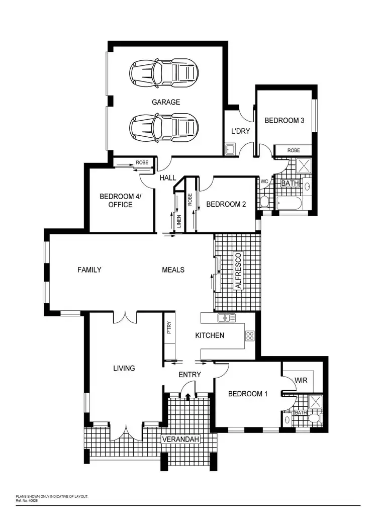 Floorplan of Homely house listing, 4 Sarah Street, Googong NSW 2620