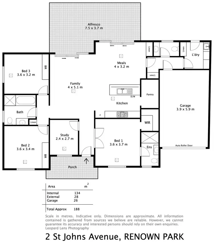 Floorplan of Homely house listing, 2 St Johns Avenue, Renown Park SA 5008
