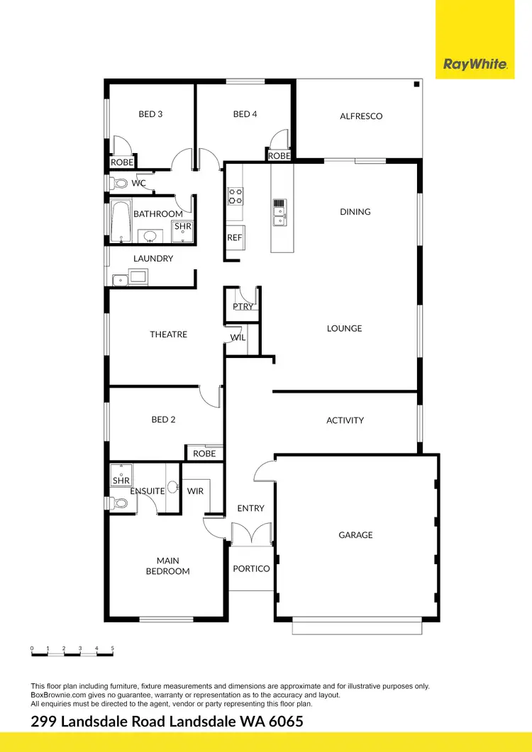 Floorplan of Homely house listing, 299 Landsdale Road, Landsdale WA 6065