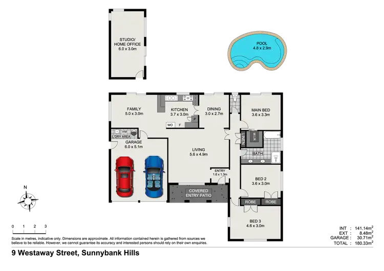 Floorplan of Homely house listing, 9 Westaway Street, Sunnybank Hills QLD 4109