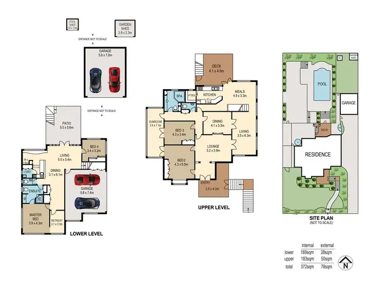 Floorplan of Homely house listing, 22 Whyenbah Street, Hamilton QLD 4007