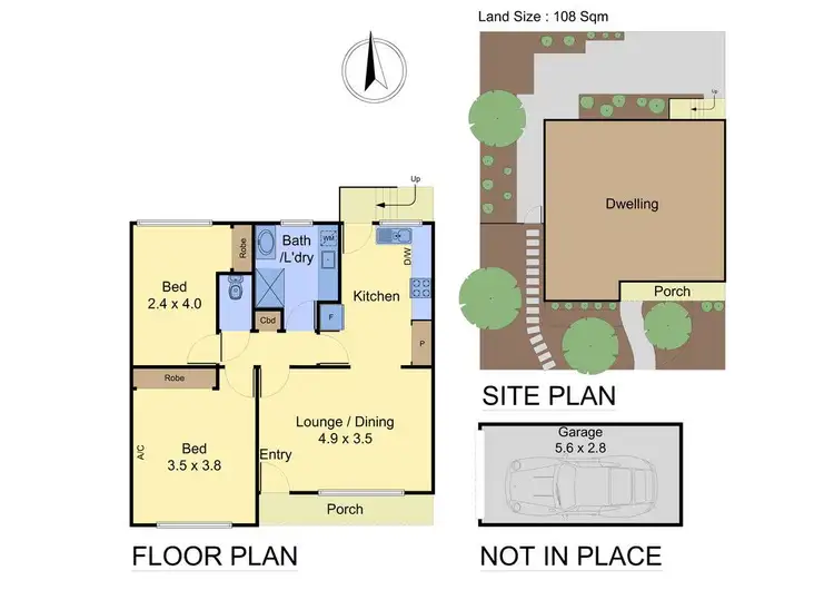 Floorplan of Homely unit listing, 5/50 Warwick Road, Greensborough VIC 3088