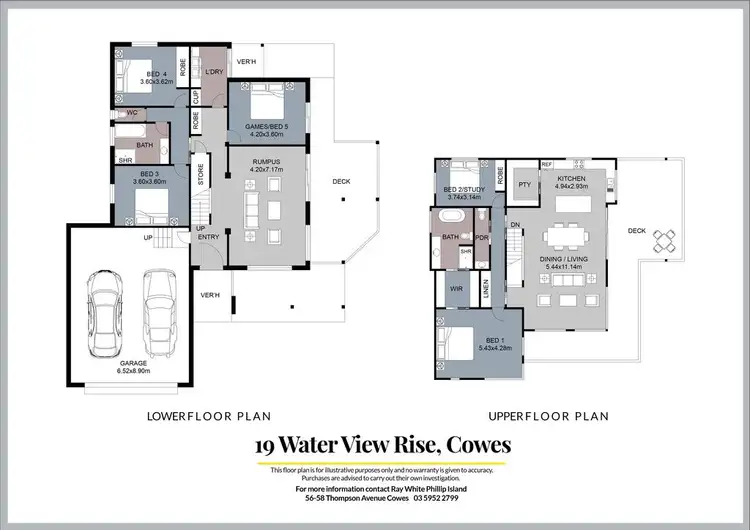 Floorplan of Homely house listing, 19 Water View Rise, Cowes VIC 3922