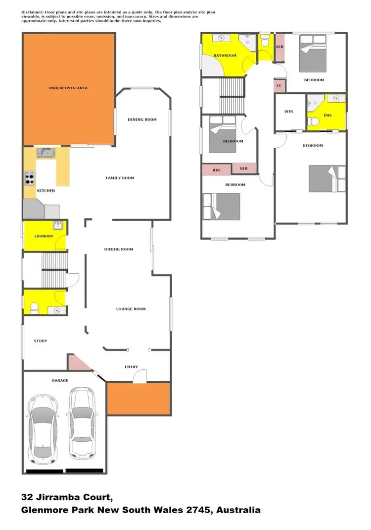 Floorplan of Homely house listing, 32 Jirramba Court, Glenmore Park NSW 2745