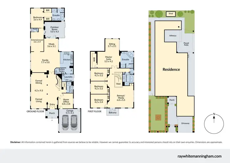 Floorplan of Homely house listing, 7 Regency Drive, Kilsyth South VIC 3137