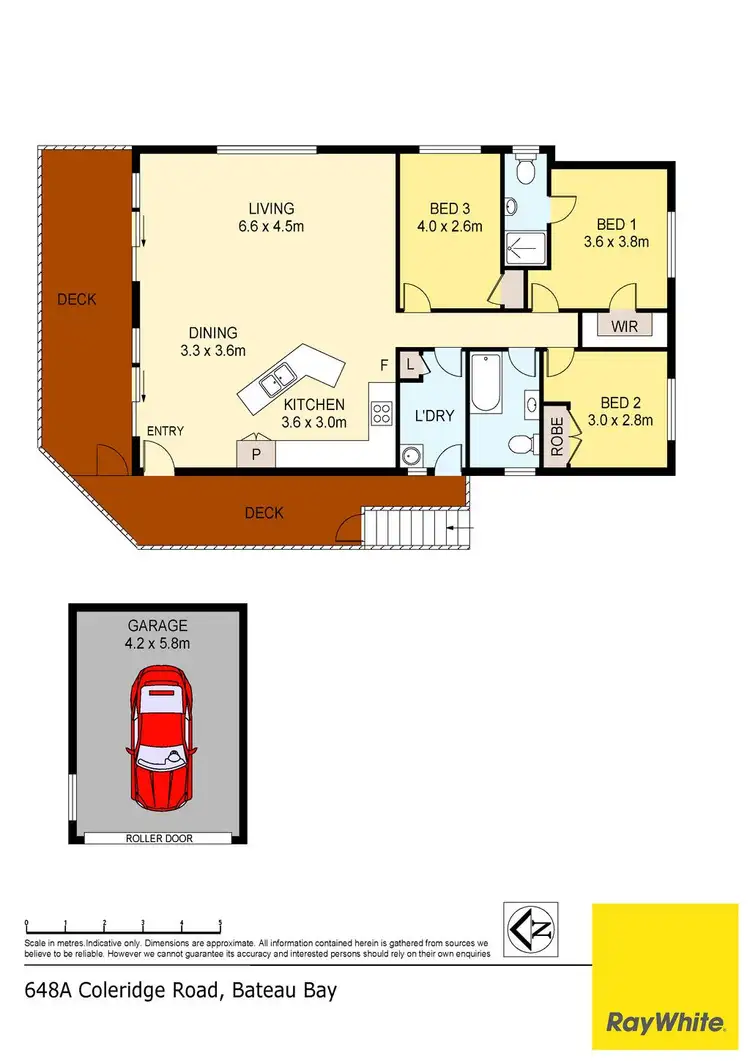 Floorplan of Homely house listing, 648a Coleridge Road, Bateau Bay NSW 2261