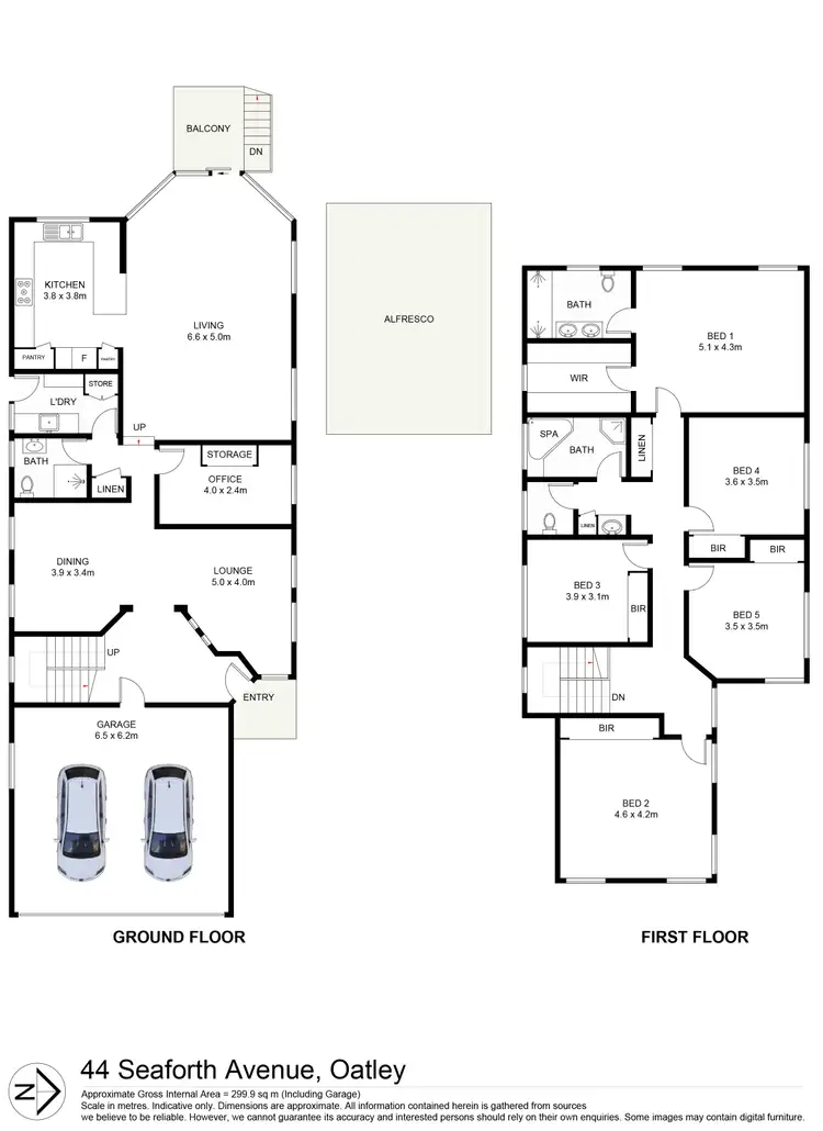 Floorplan of Homely house listing, 44 Seaforth Avenue, Oatley NSW 2223