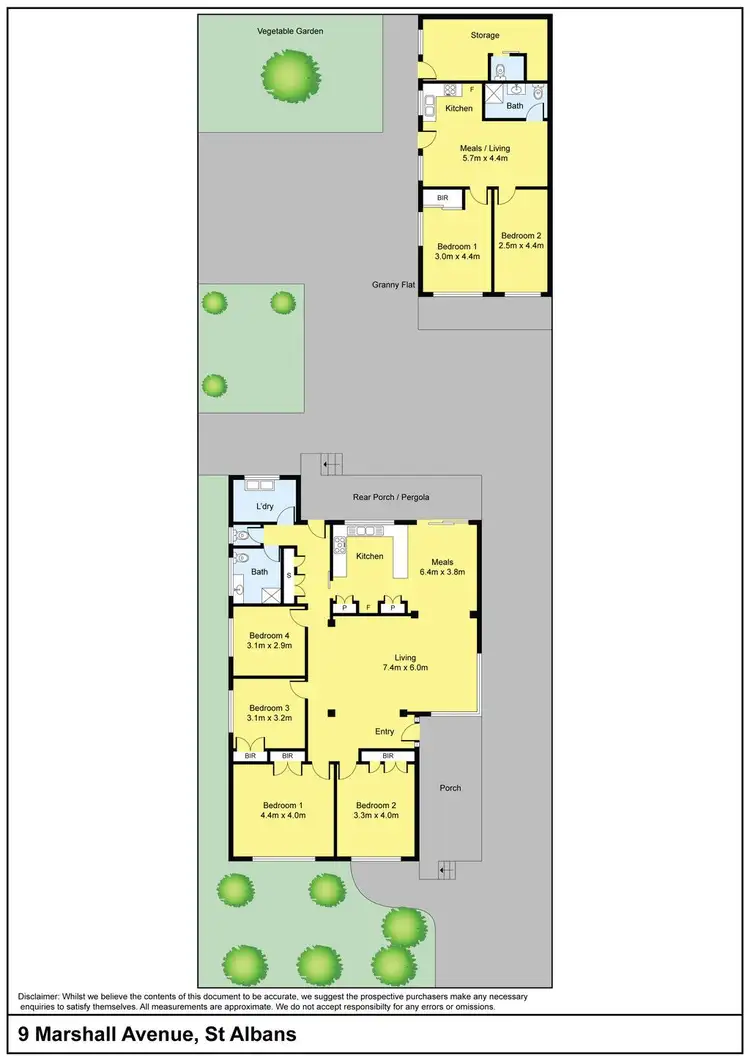 Floorplan of Homely house listing, 9 Marshall Avenue, St Albans VIC 3021