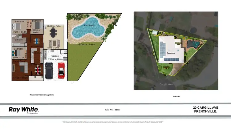 Floorplan of Homely house listing, 20 Cargill Avenue, Frenchville QLD 4701