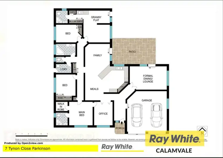 Floorplan of Homely house listing, 7 Tynon Close, Parkinson QLD 4115