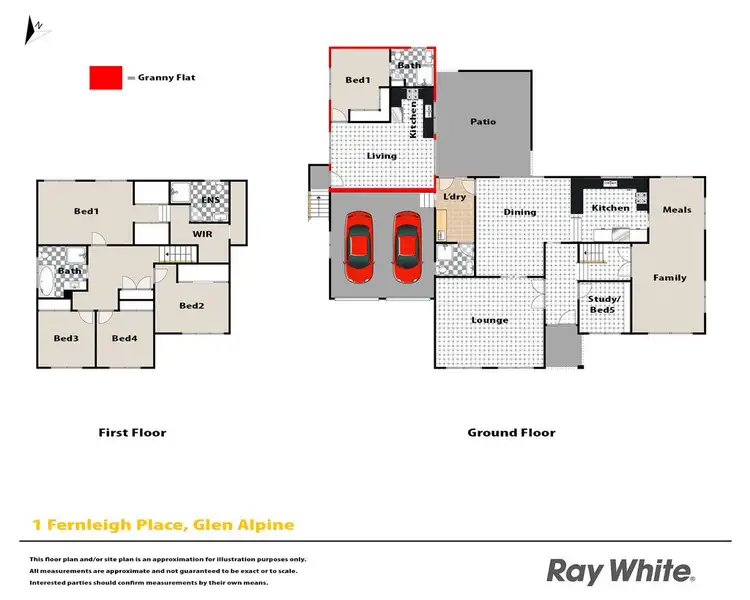 Floorplan of Homely house listing, 1 Fernleigh Place, Glen Alpine NSW 2560