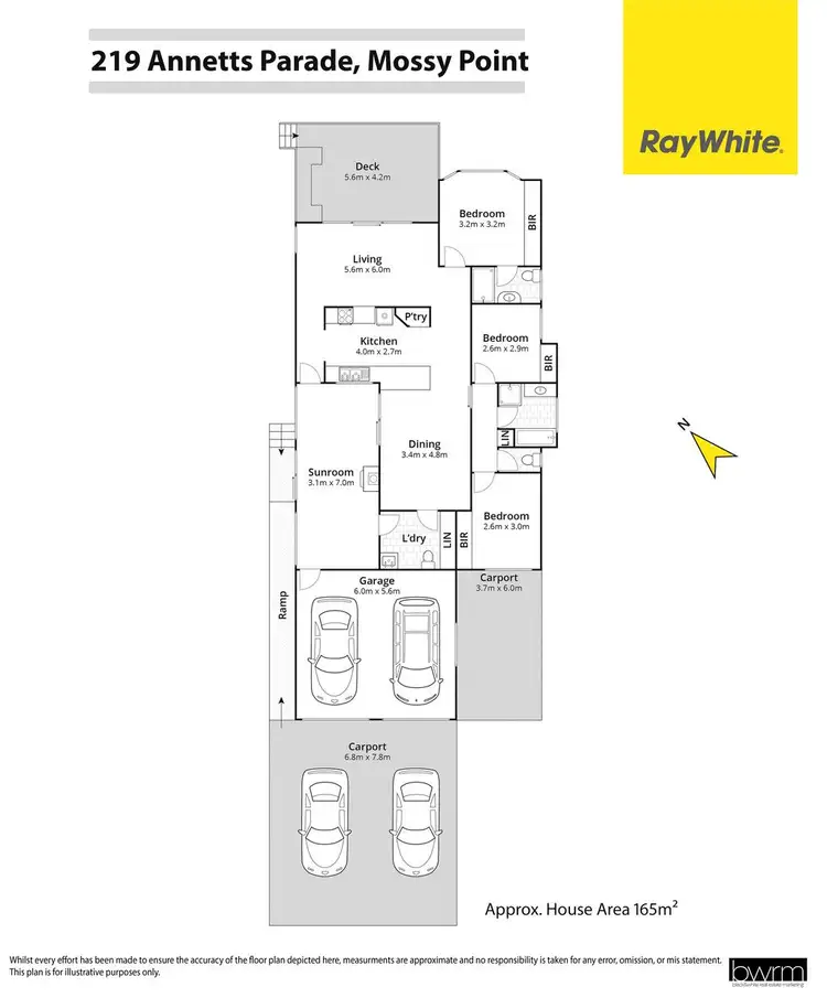 Floorplan of Homely house listing, 219 Annetts Parade, Mossy Point NSW 2537