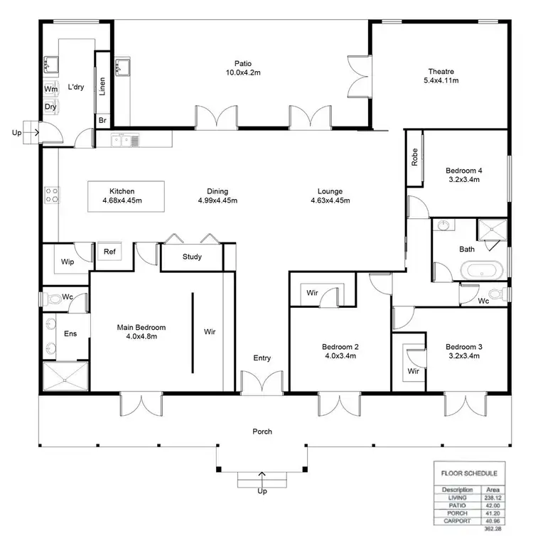 Floorplan of Homely house listing, 64 Diamond Drive, Alice River QLD 4817