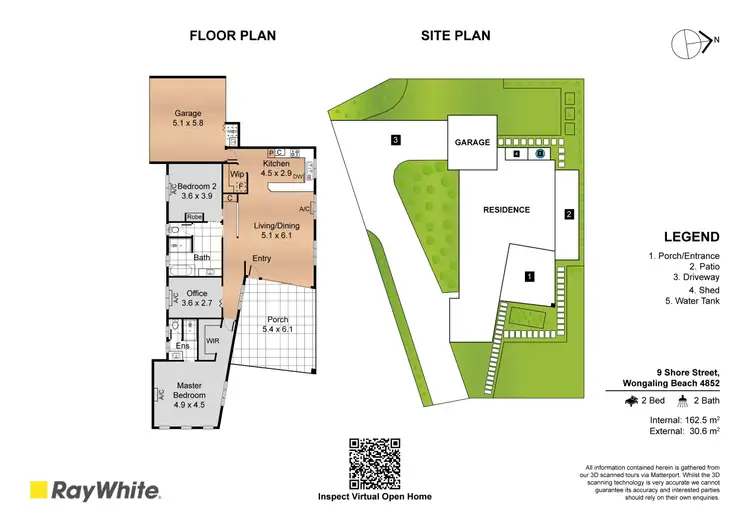 Floorplan of Homely house listing, 9 Shore Street, Wongaling Beach QLD 4852