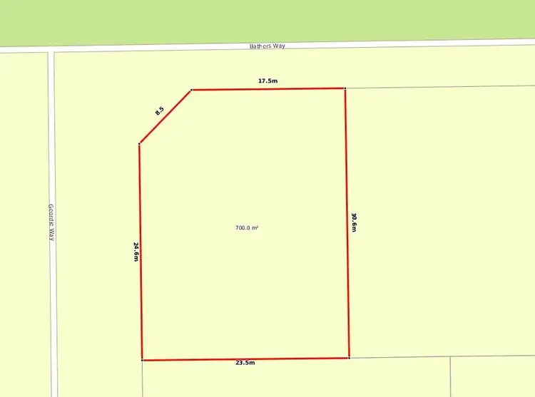 Floorplan of Homely land listing, Lot 648, 8 Bathers Way, Jurien Bay WA 6516