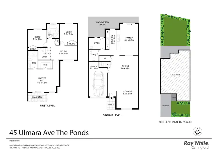 Floorplan of Homely house listing, 45 Ulmara Avenue, The Ponds NSW 2769