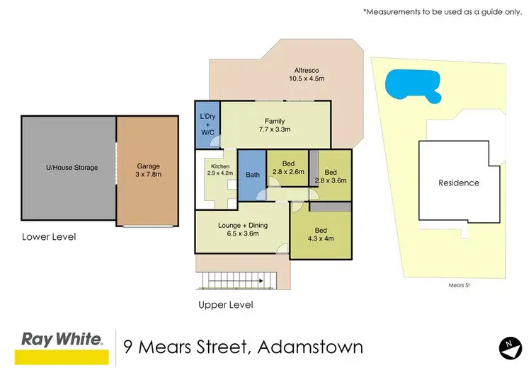 Floorplan of Homely house listing, 9 Mears Street, Adamstown Heights NSW 2289