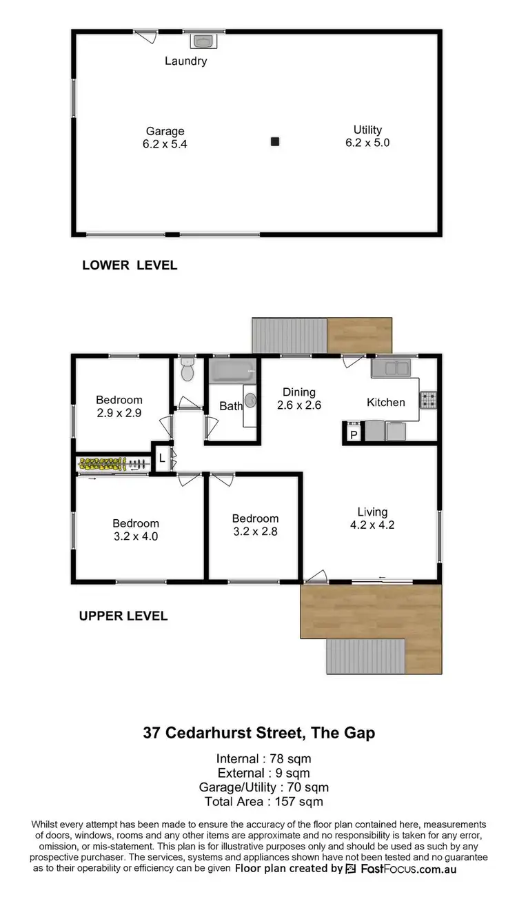 Floorplan of Homely house listing, 37 Cedarhurst Street, The Gap QLD 4061