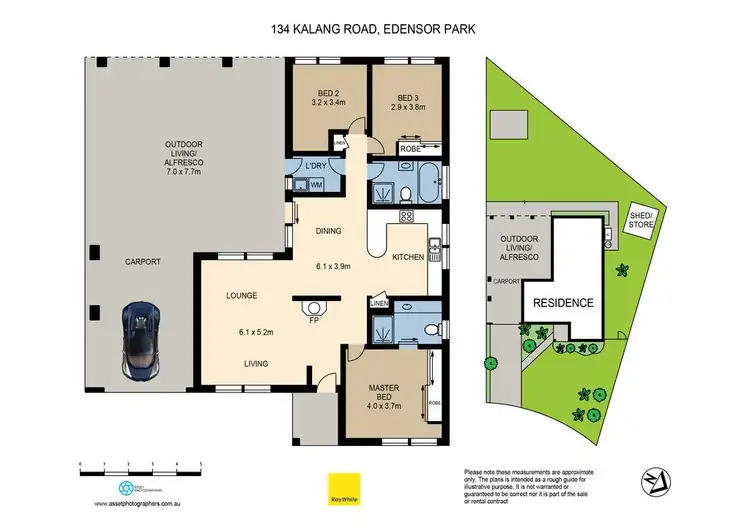 Floorplan of Homely house listing, 134 Kalang Road, Edensor Park NSW 2176