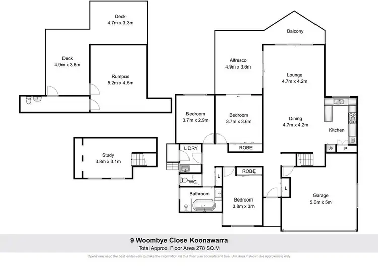 Floorplan of Homely house listing, 9 Woombye Close, Koonawarra NSW 2530