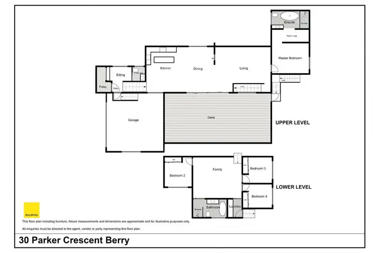 Floorplan of Homely house listing, 30 Parker Crescent, Berry NSW 2535