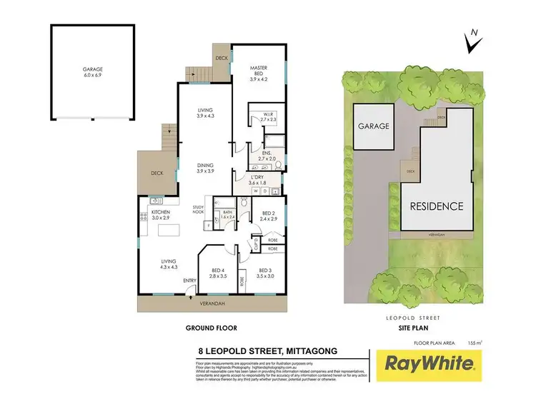 Floorplan of Homely house listing, 8 Leopold Street, Mittagong NSW 2575