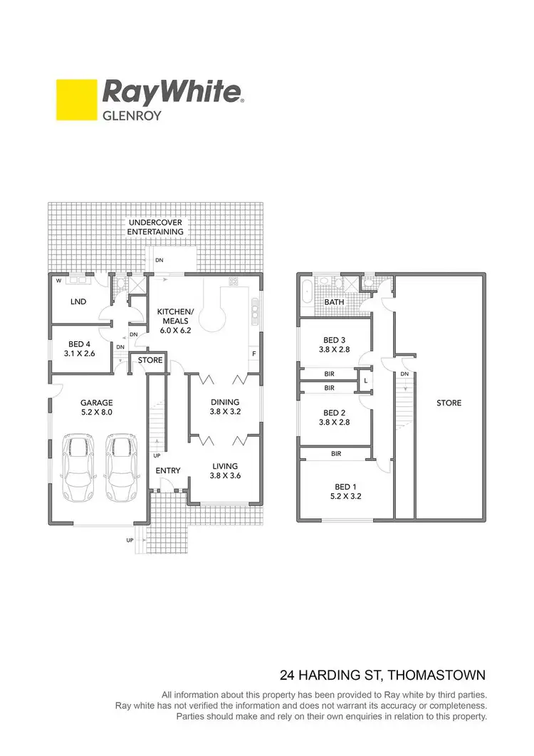 Floorplan of Homely house listing, 24 Harding Street, Thomastown VIC 3074