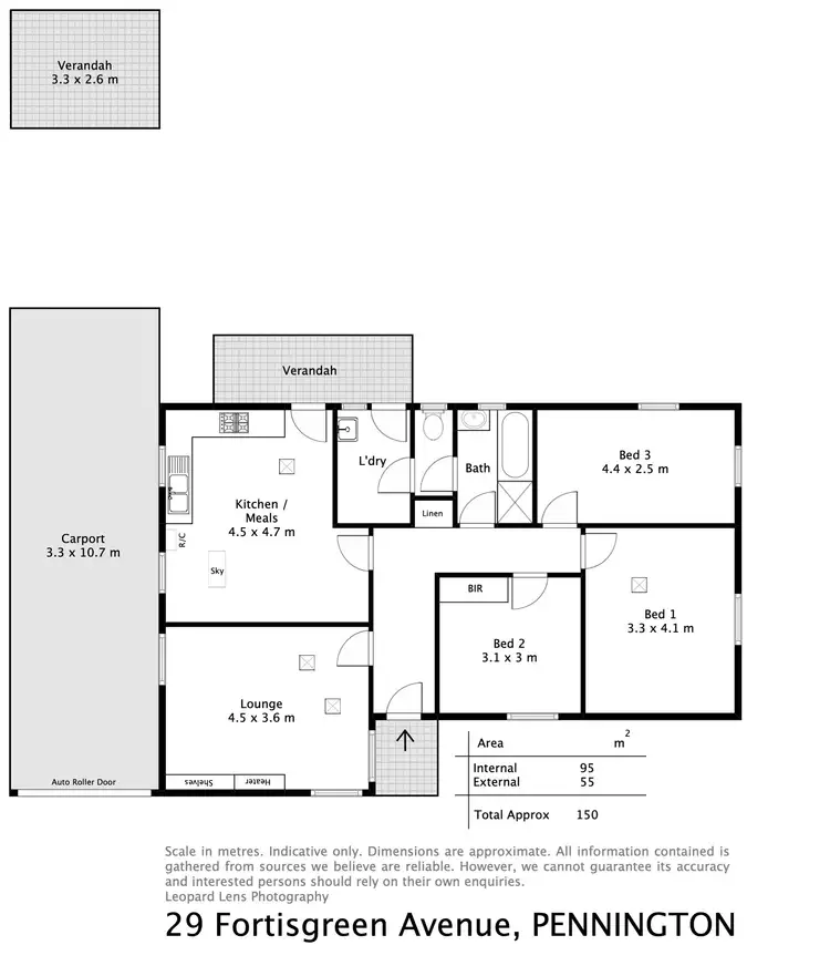 Floorplan of Homely house listing, 29 Fortisgreen Avenue, Pennington SA 5013