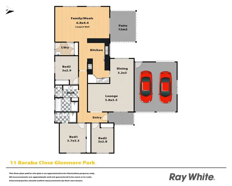 Floorplan of Homely house listing, 11 Baraba Close, Glenmore Park NSW 2745