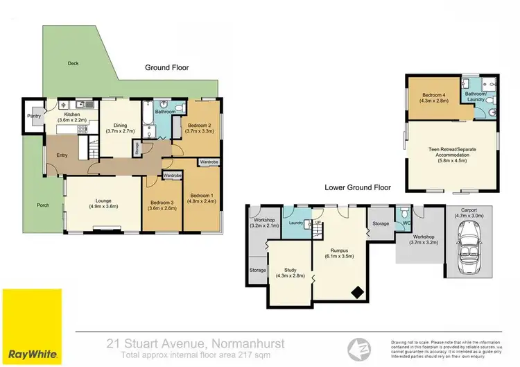 Floorplan of Homely house listing, 21 Stuart Avenue, Normanhurst NSW 2076