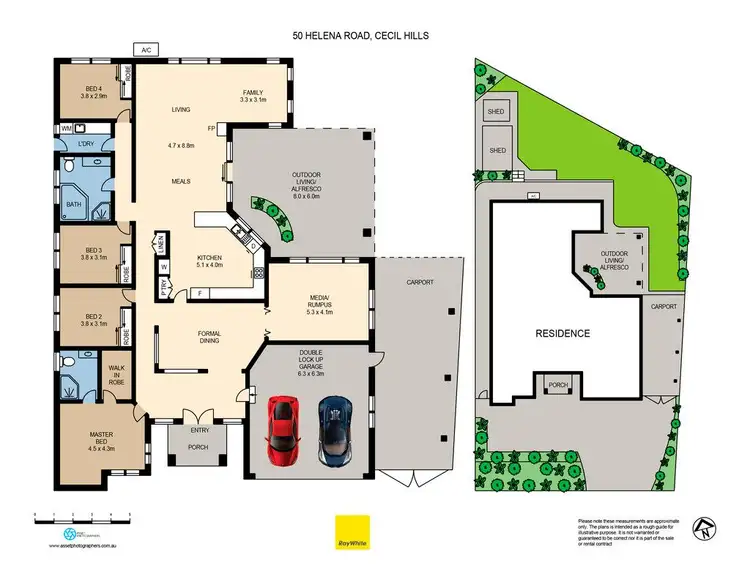 Floorplan of Homely house listing, 50 Helena Road, Cecil Hills NSW 2171