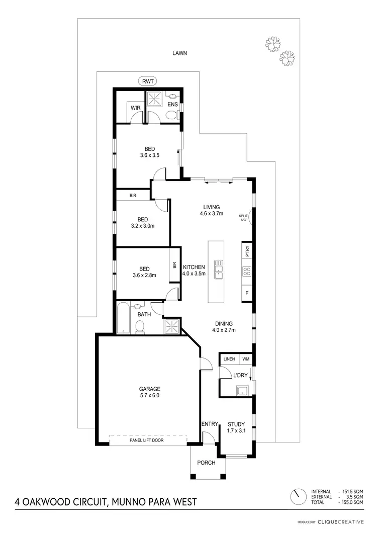 Floorplan of Homely house listing, 4 Oakwood Circuit, Munno Para West SA 5115