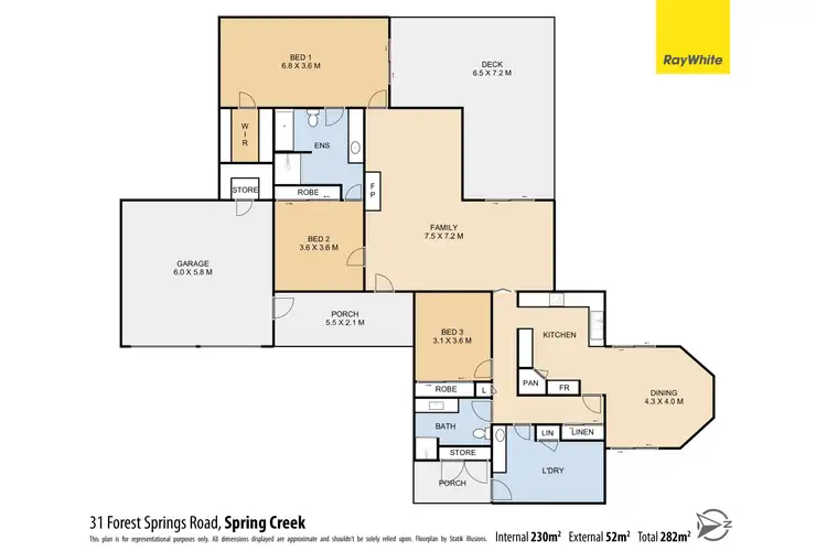 Floorplan of Homely rural property listing, 31 Forest Springs Road, Spring Creek QLD 4361
