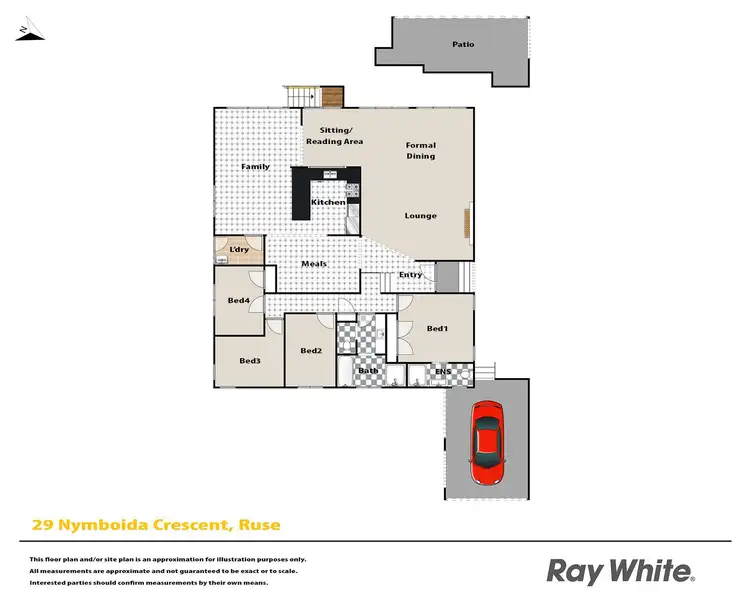 Floorplan of Homely house listing, 29 Nymboida Crescent, Ruse NSW 2560