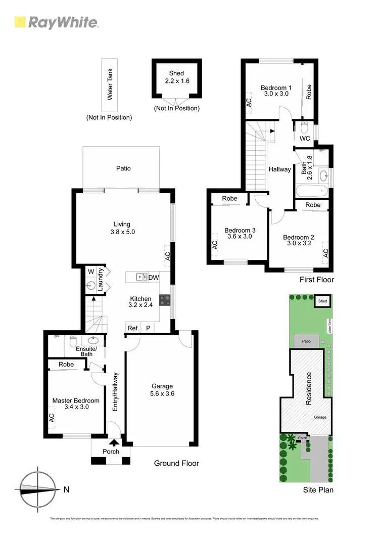 Floorplan of Homely townhouse listing, 3/69 Eva Street, Clayton VIC 3168