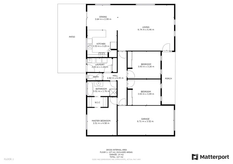 Floorplan of Homely townhouse listing, 3/10 Ashton Street, Swan Hill VIC 3585