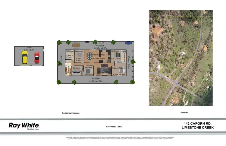 Floorplan of Homely house listing, 142 Caporn Road, Limestone Creek QLD 4701